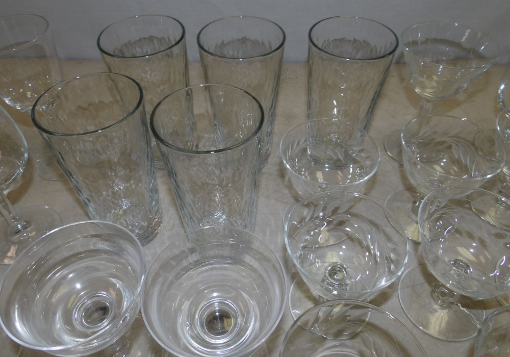 Lot of Stemware - 6