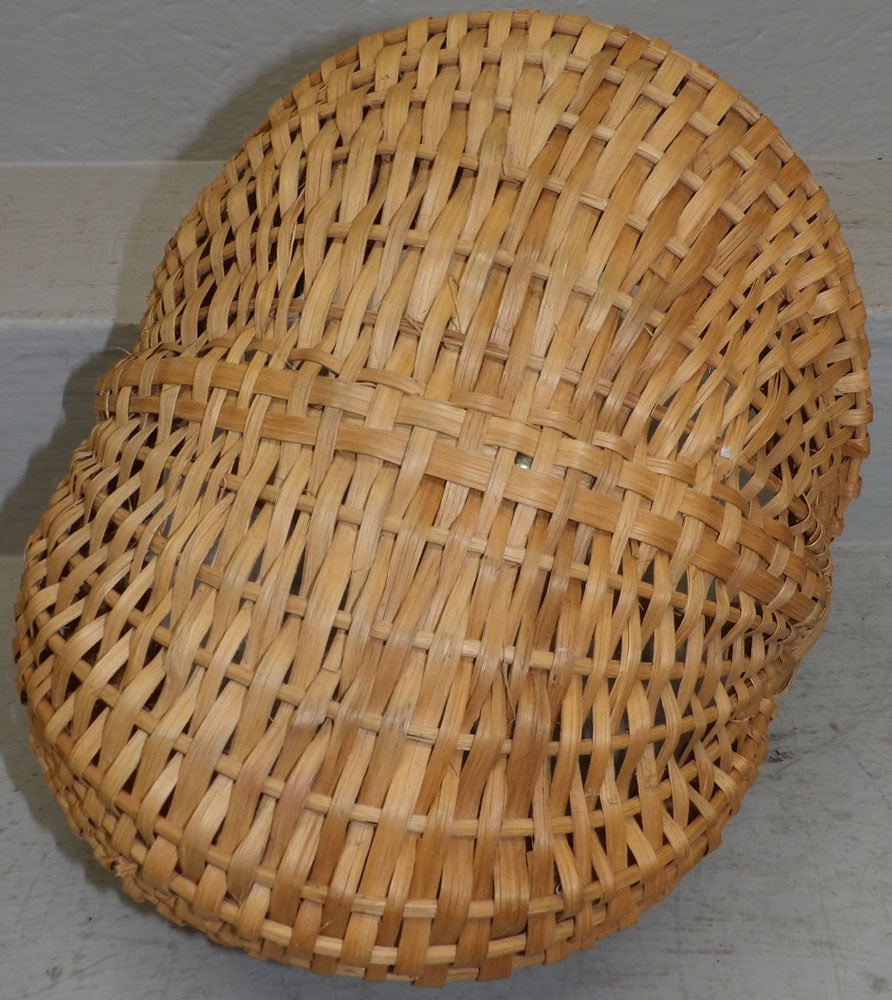 Large Hand Woven Buttocks Basket - 3