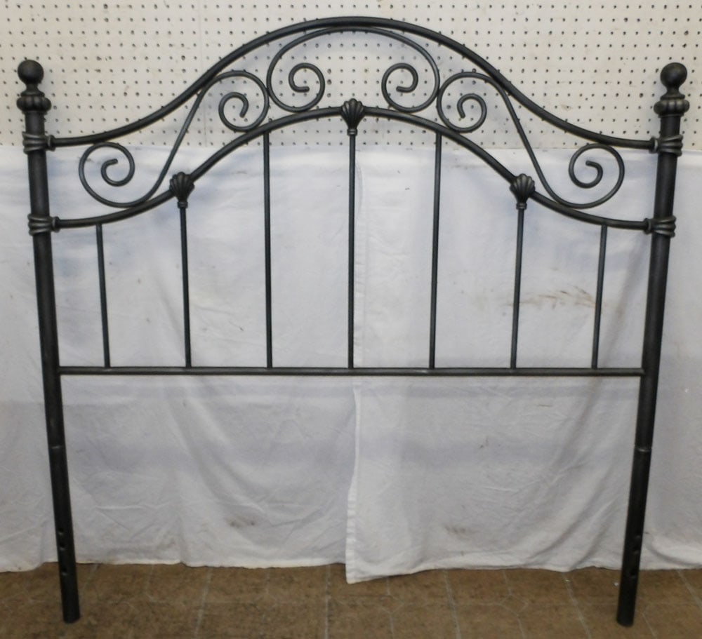 Painted Metal Full Size Headboard (1 of 3)