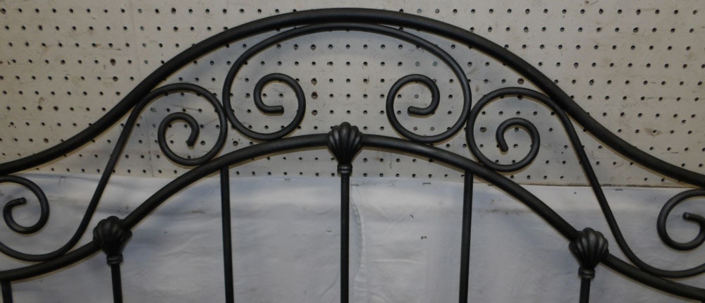 Painted Metal Full Size Headboard - 2