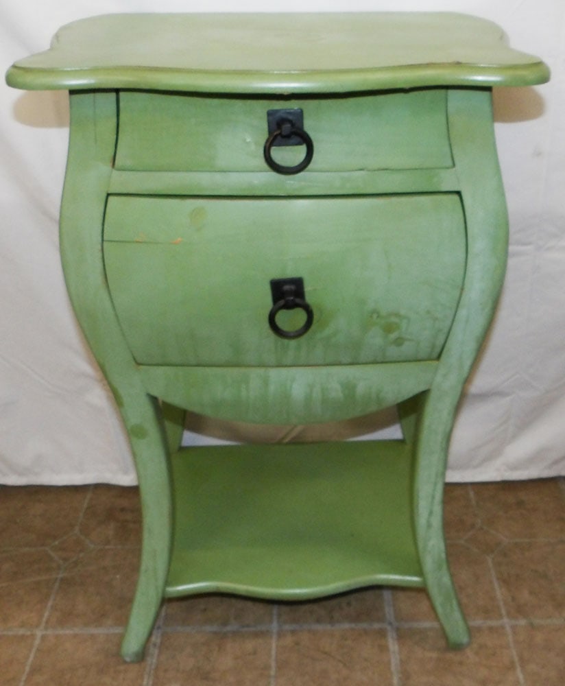 Painted Two Drawer Stand (1 of 4)