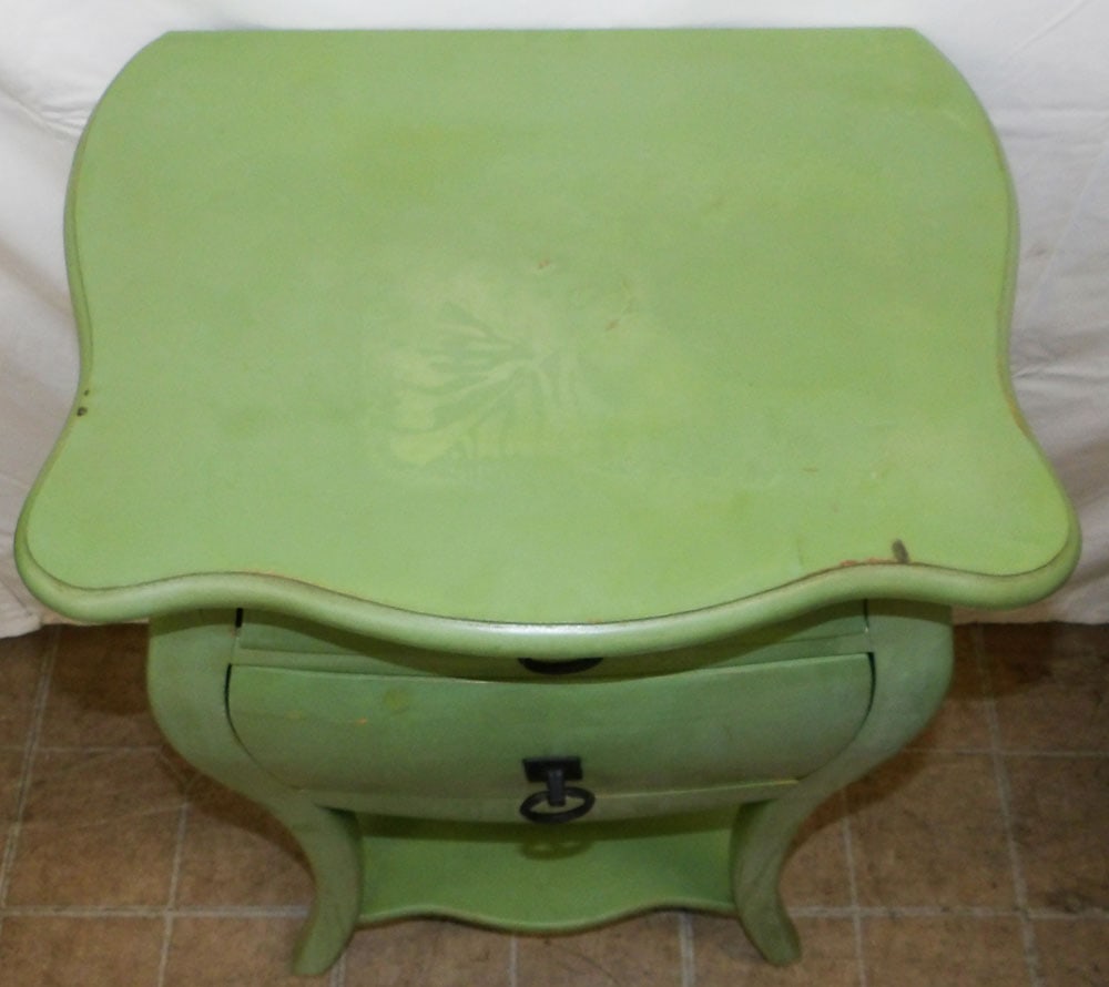 Painted Two Drawer Stand - 2