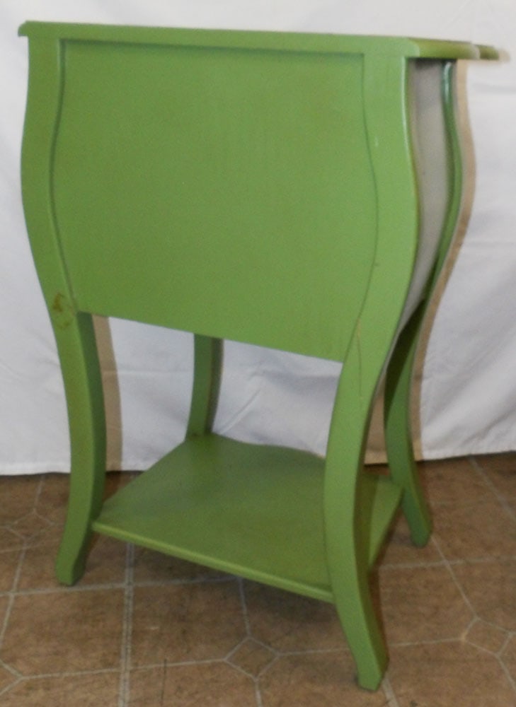 Painted Two Drawer Stand - 4