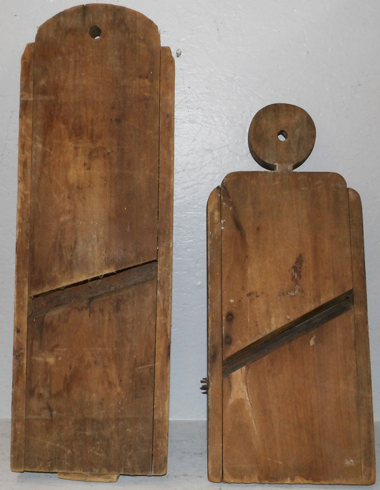 Two Antique Cabbage Slicers - 4