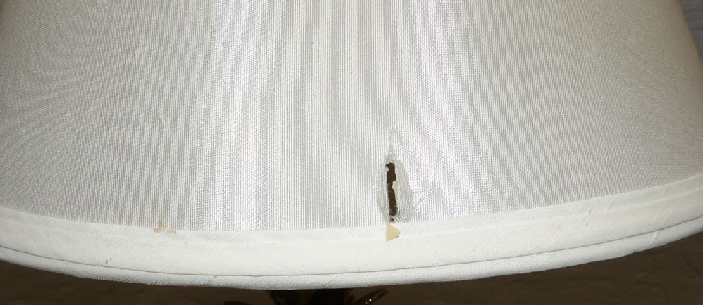 Brass Pineapple Form Lamp - 4