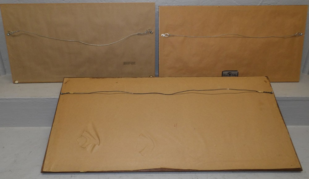 Three Framed Prints - 5