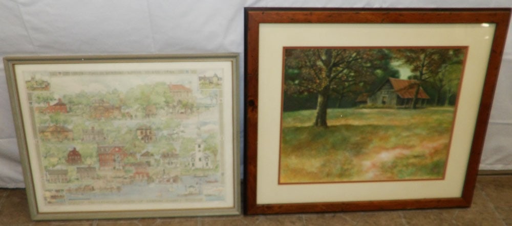 Two Framed Prints (1 of 4)