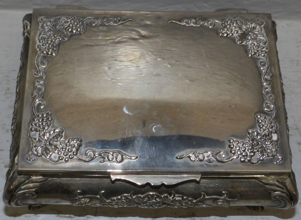 Silverplated Dresser Box - 2