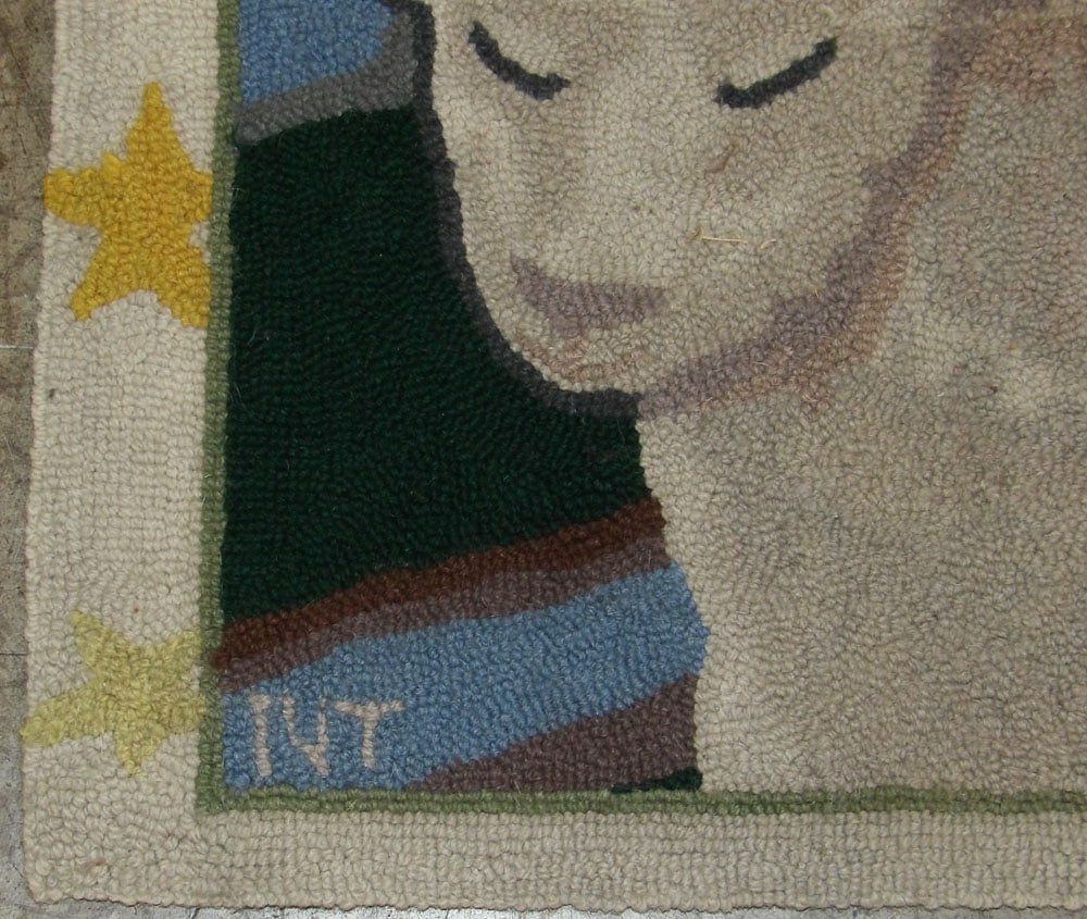 2' x 2' 11" Hook Rug - 2