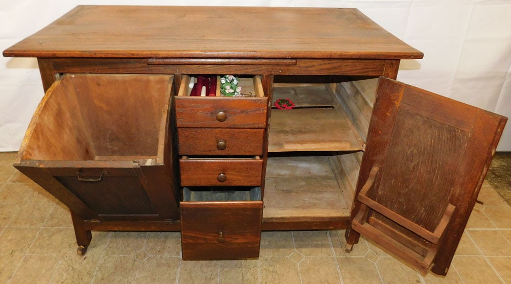 Antique Chestnut Cabinet - 2