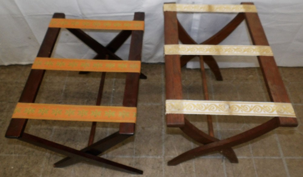 Two Pine Luggage Racks - 2