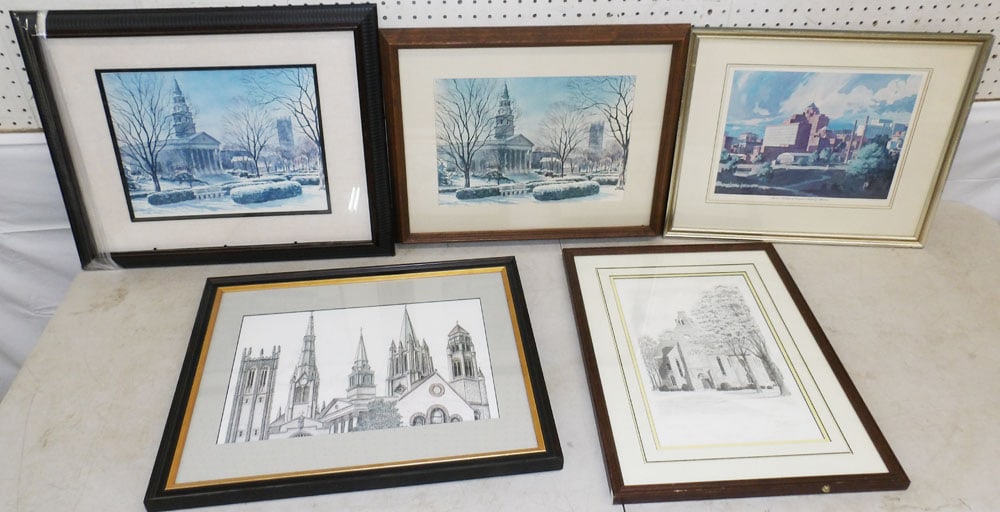 Lot of Framed Prints (1 of 10)