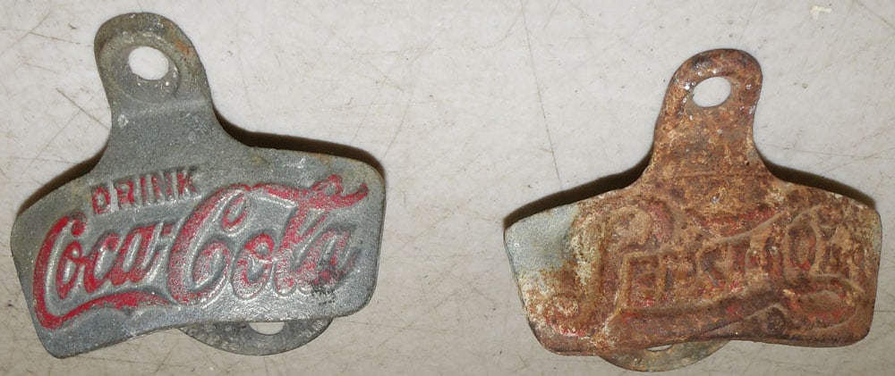 Coca Cola & Pepsi Bottle Openers (1 of 3)