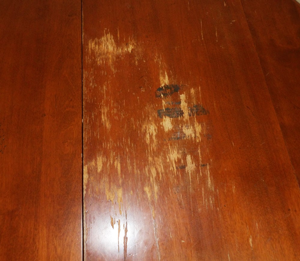 Cherry Drop Leaf Dining Table With Two Leaves - 4