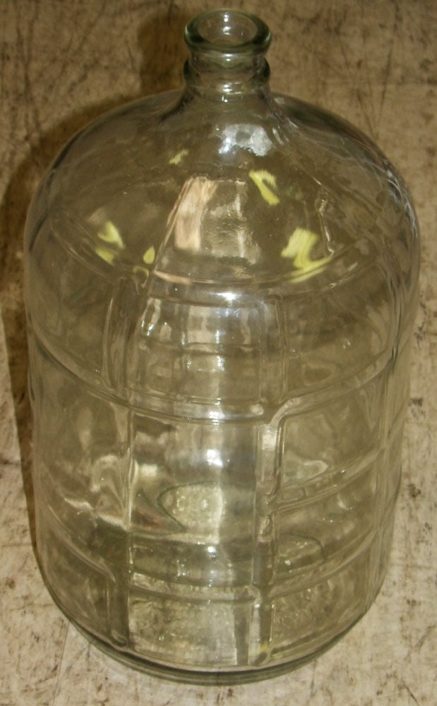 Vintage Glass Water Bottle (1 of 2)