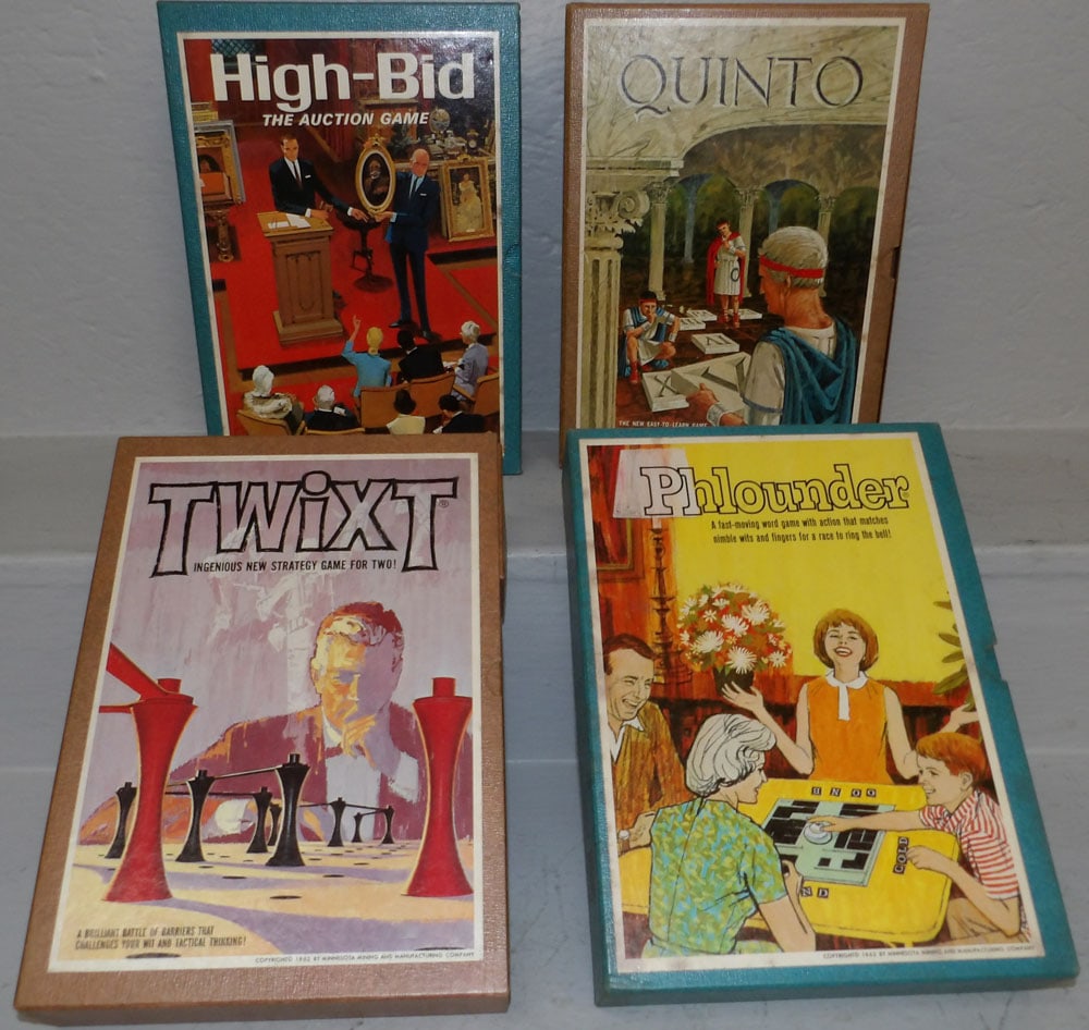 Four Games: Four Games. 12" x 8 1/2" "ALL DESCRIPTIONS AND ANY CONDITION STATEMENT GIVEN BY LANGSTON AUCTION GALLERY ARE STRICTLY OPINIONS AND LANGSTON'S SHALL HAVE NO RESPONSIBILITY FOR ERRORS OR OMISSIONS.