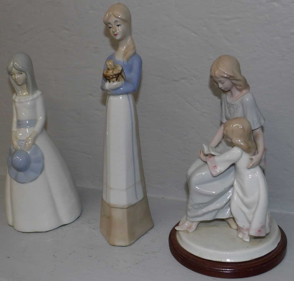 Three Porcelain Figures - 3