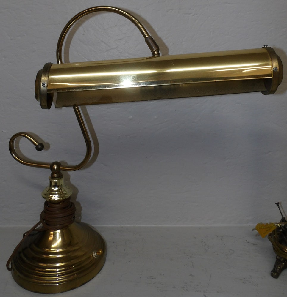 Three Brass Lamps - 3