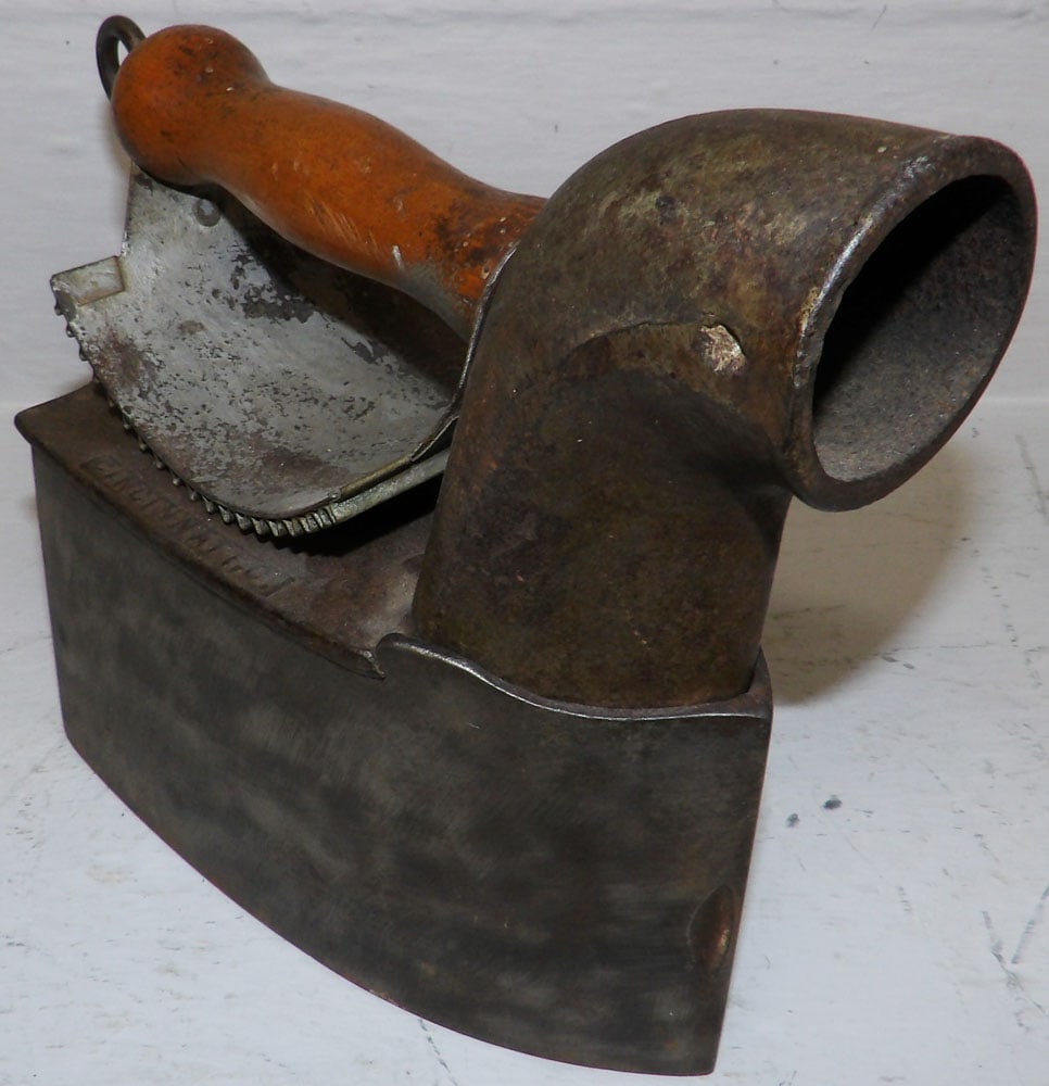 Antique Coal Iron - 3