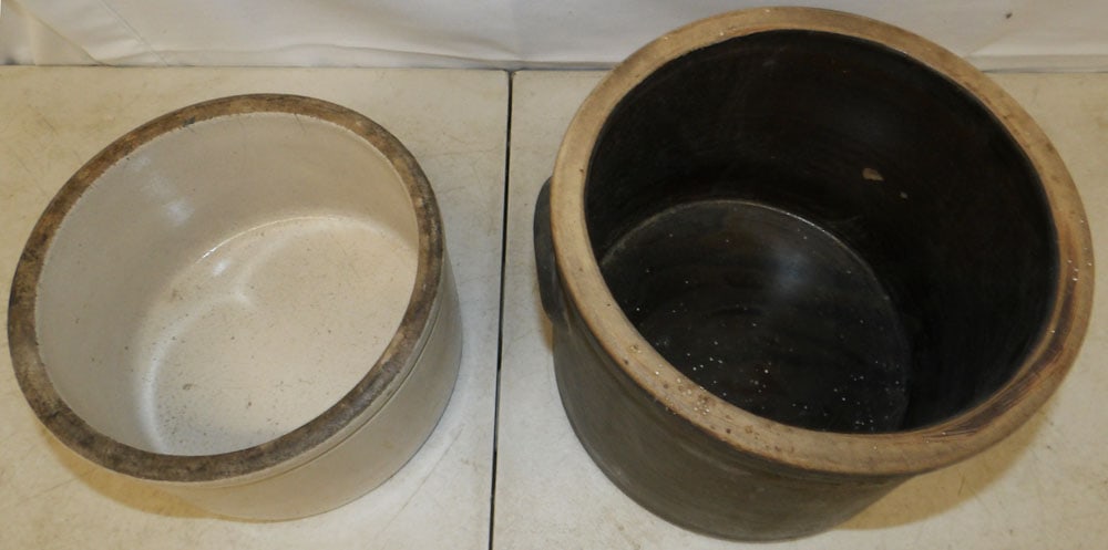 Two Stoneware Crocks - 2
