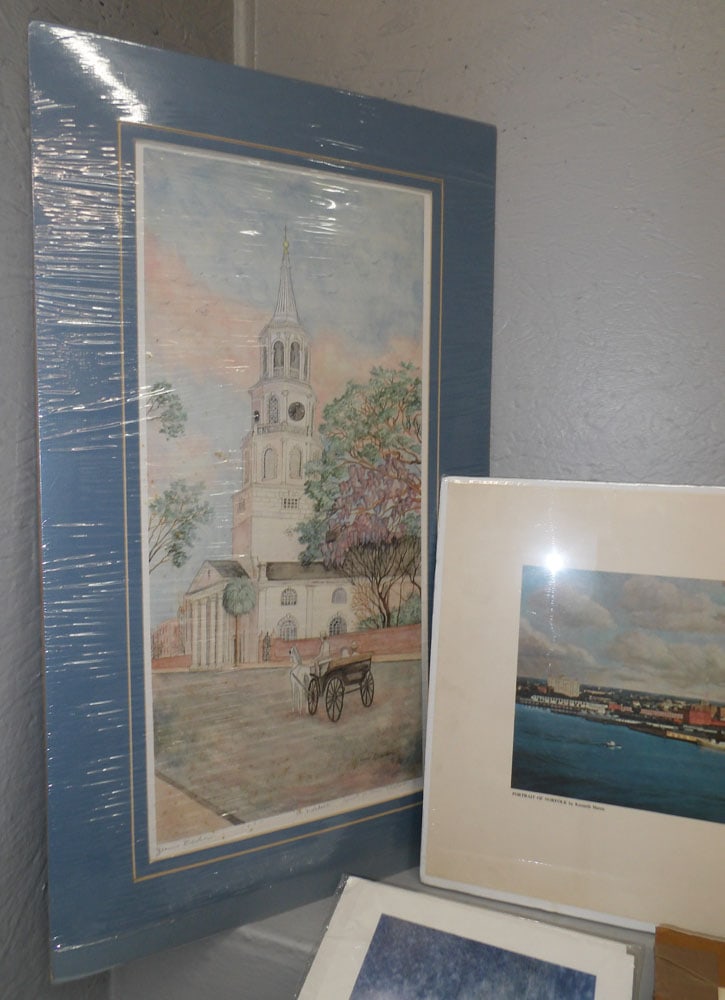 Lot Unframed Prints - 4