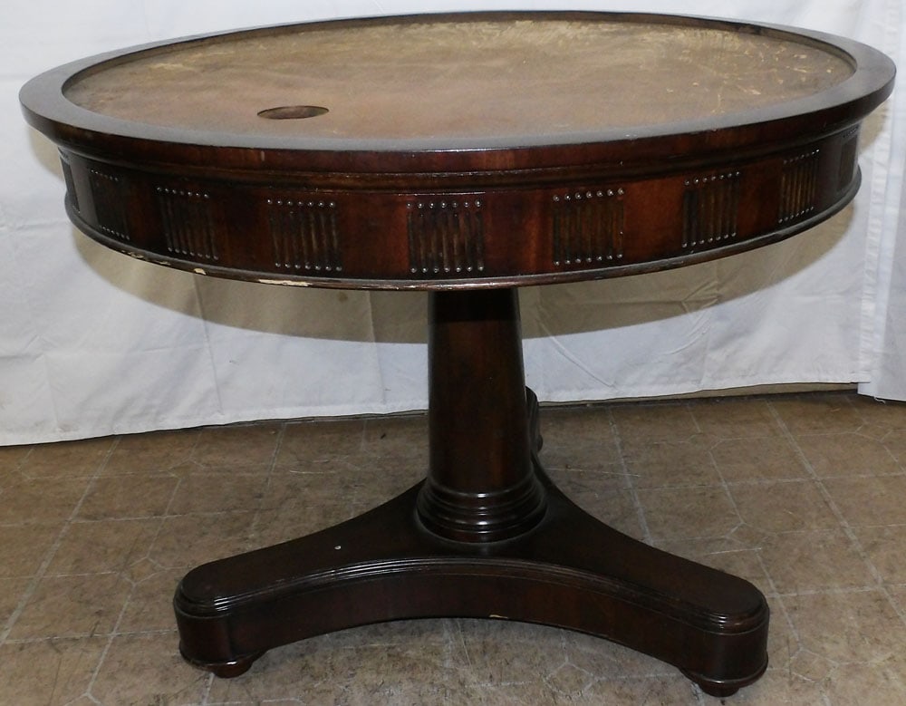 Cherry Drum Table (1 of 4)