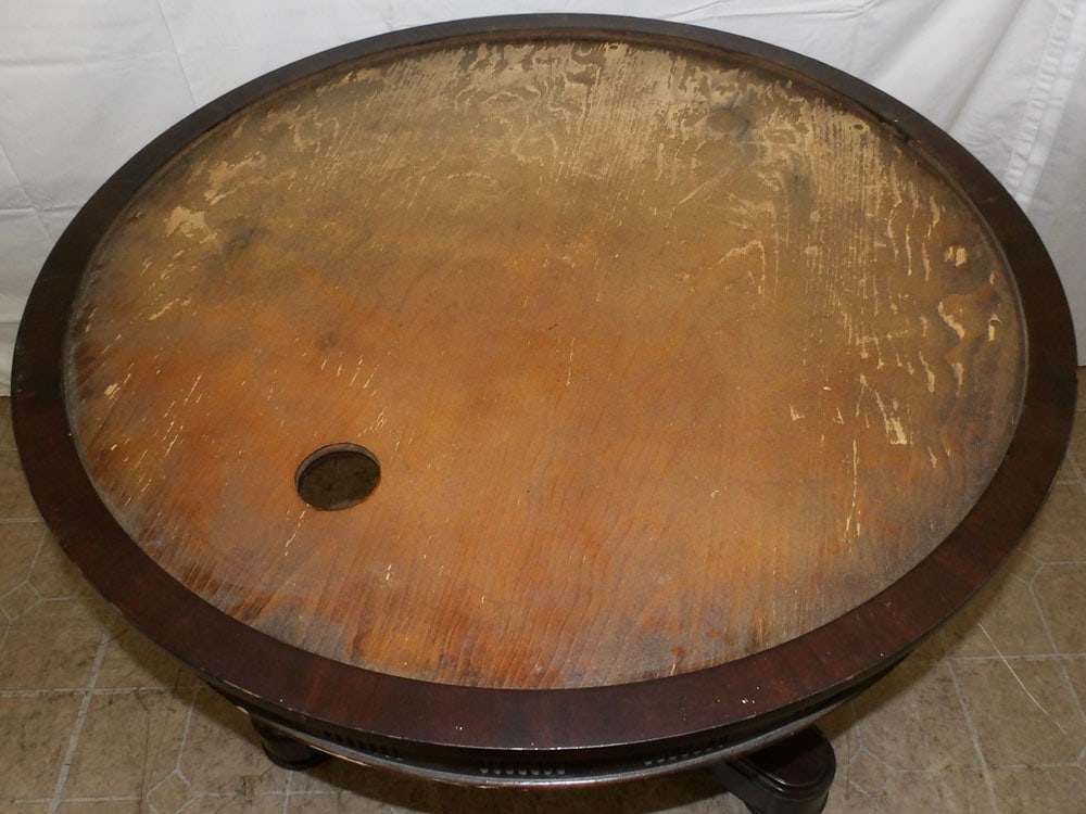 Cherry Drum Table - 2