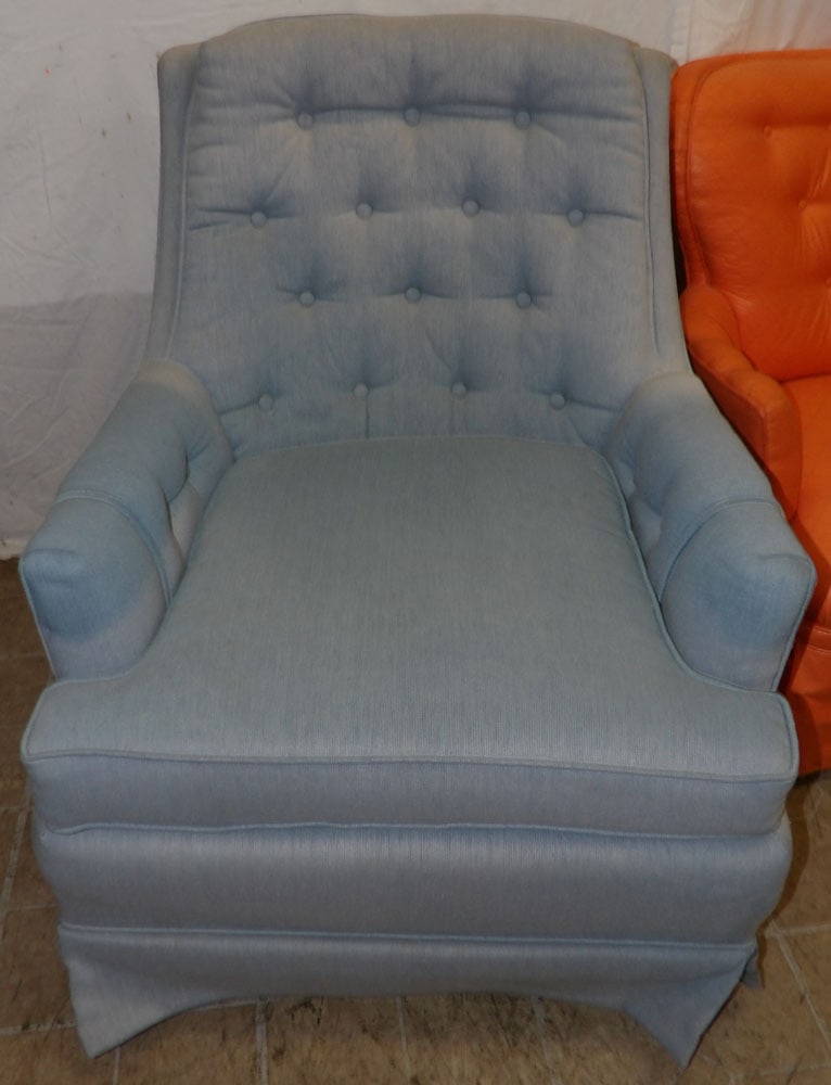 Two Upholstered Arm Chairs - 3