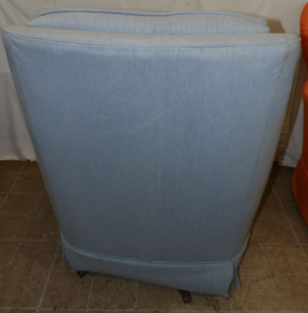 Two Upholstered Arm Chairs - 4