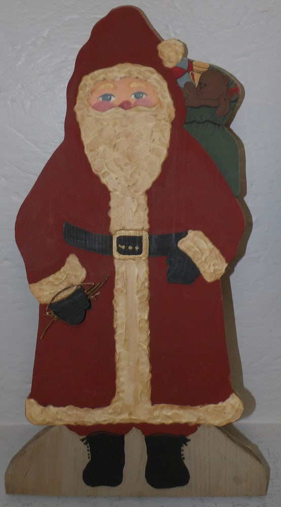 Three Painted Wood Cutouts - 5