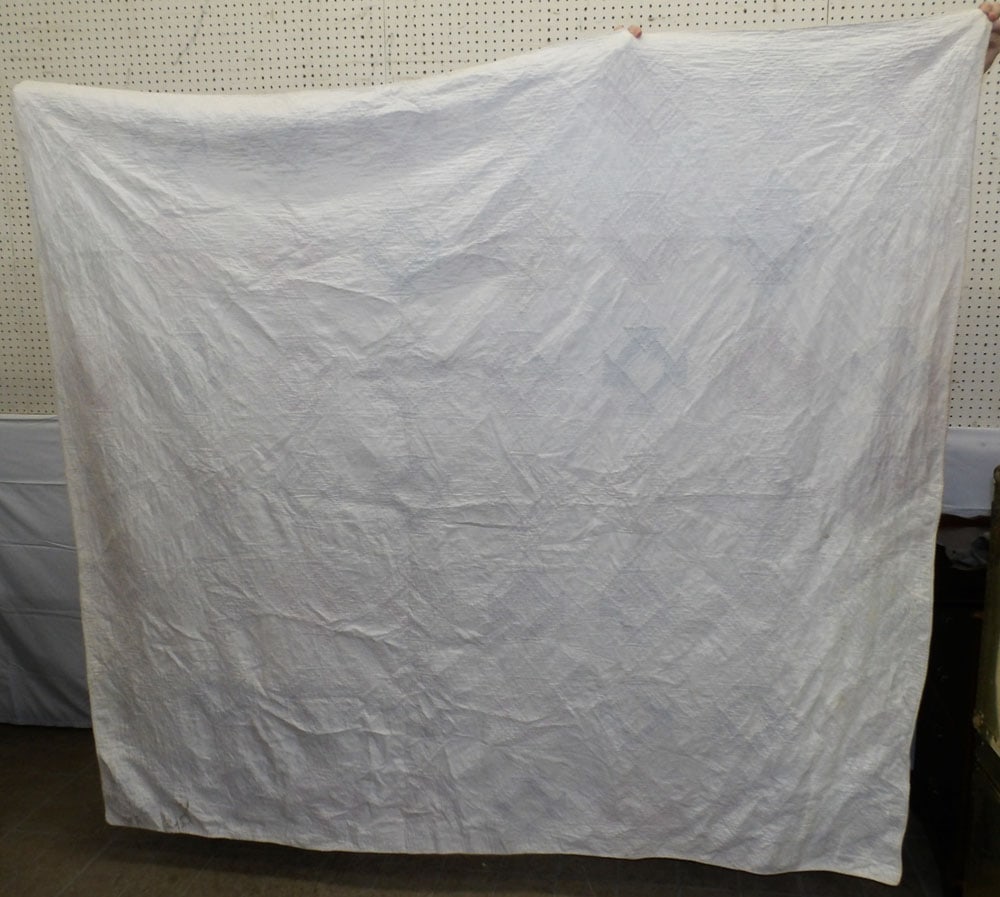 Antique Hand Made Quilt - 4