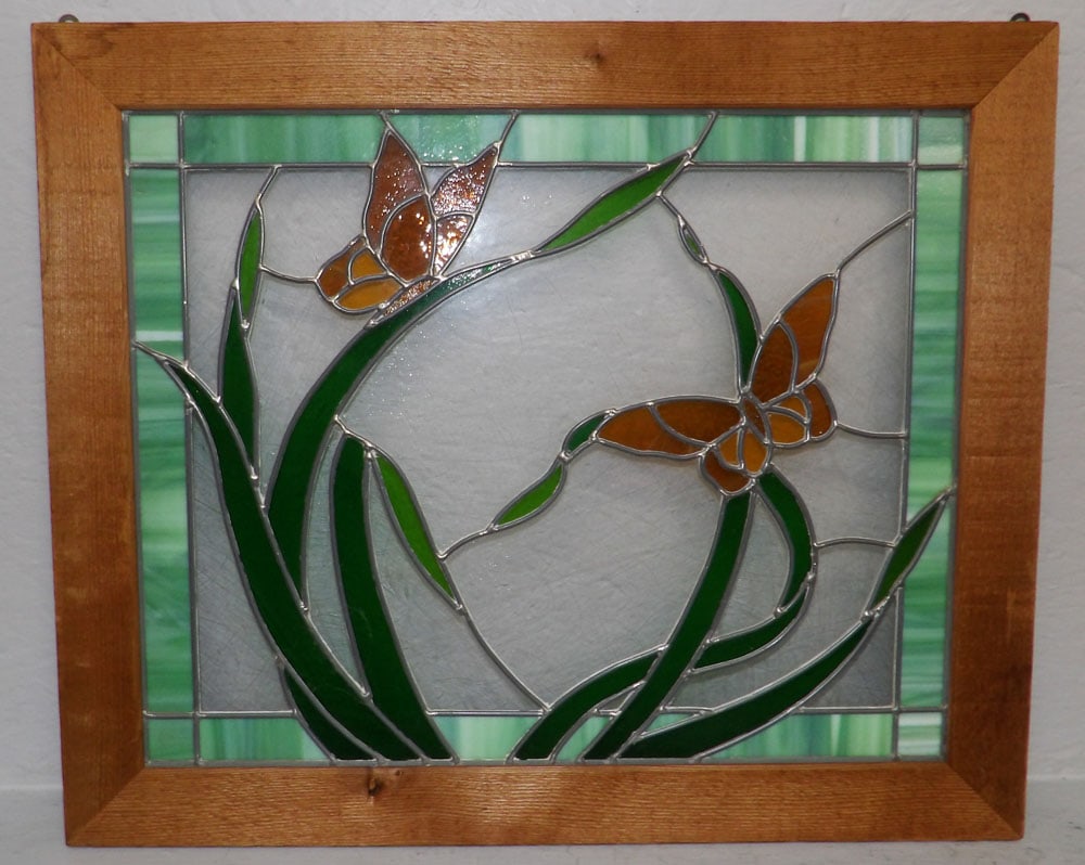 Stain Glass Window Panel (1 of 3)