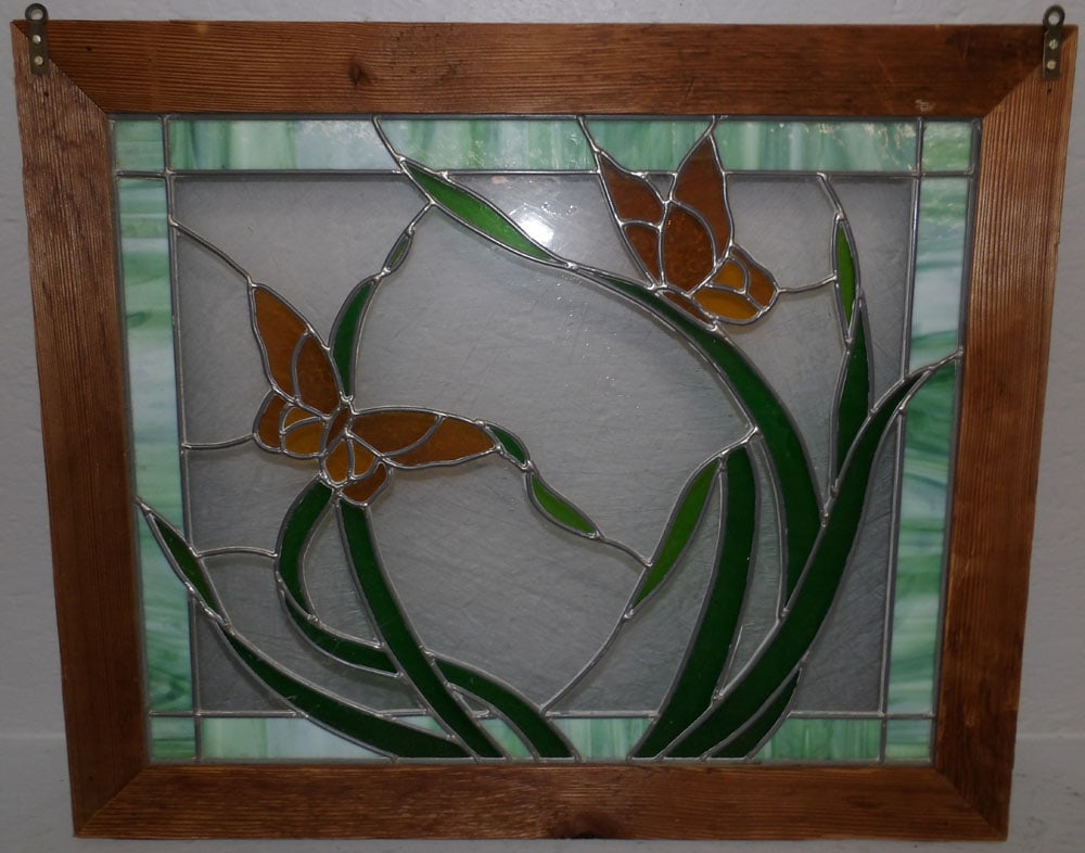 Stain Glass Window Panel - 3