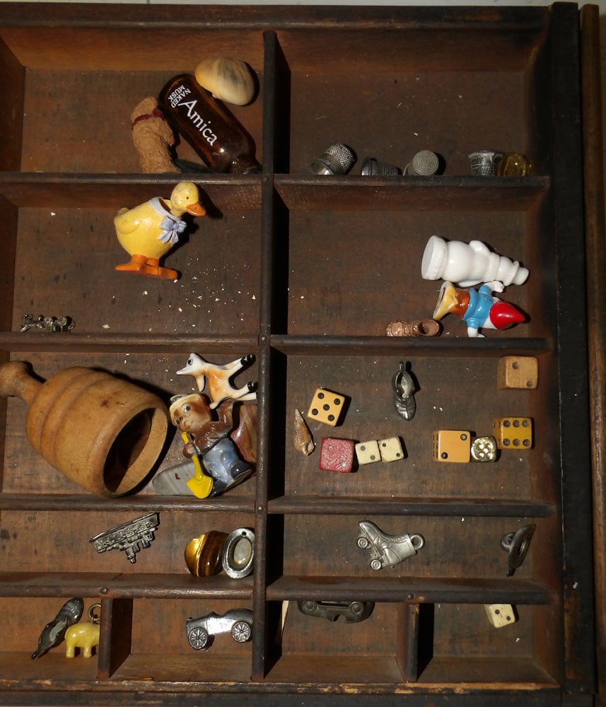 Printers Tray With Miniatures - 3