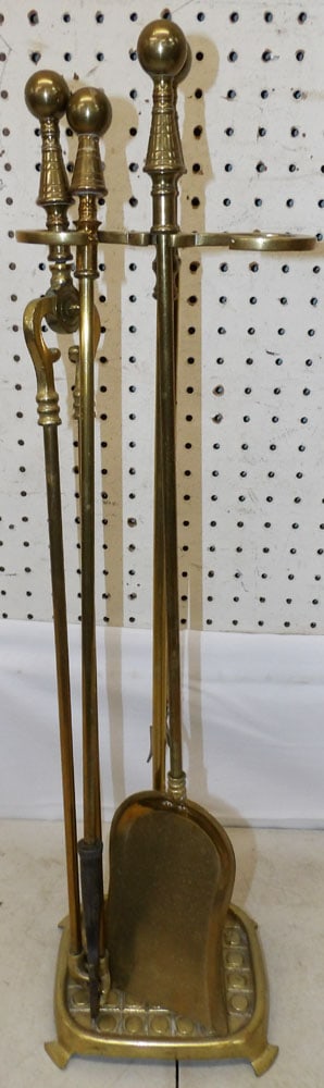 Brass Fire Tools (1 of 5)