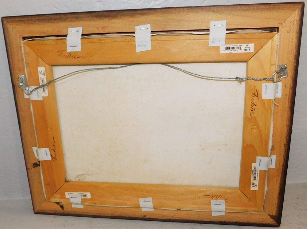 Framed Oil On Canvas - 3