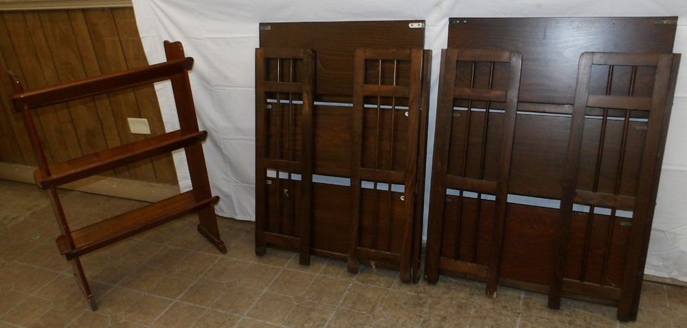 Three Book Shelves - Two Are Folding - 4