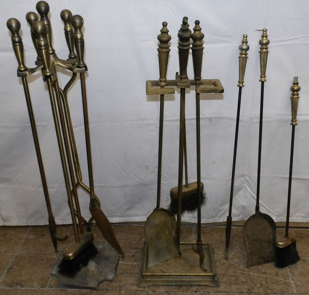 Lot Metal Fire Tools (1 of 6)