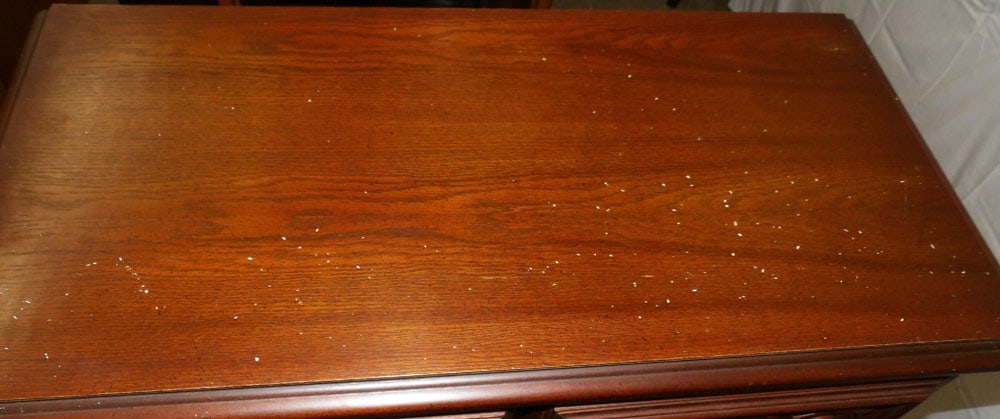 Walnut Two Over Three Drawer Chest By Style Mark - 8