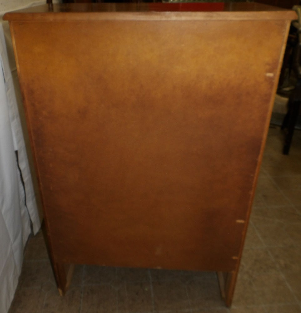 Maple Five Drawer Chest - 7