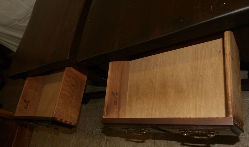 Two Pine End Tables By Harmony - 3