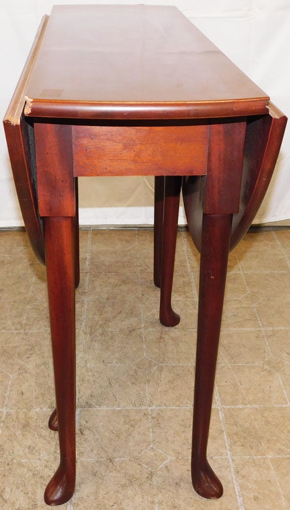 Mahogany Drop Leaf Table - 2