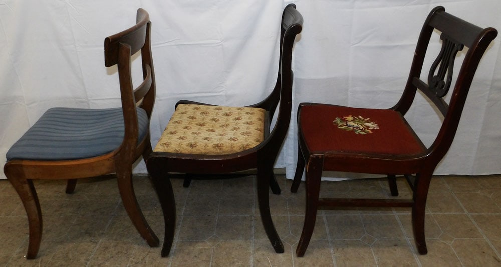 Three Mahogany Side Chairs - 2