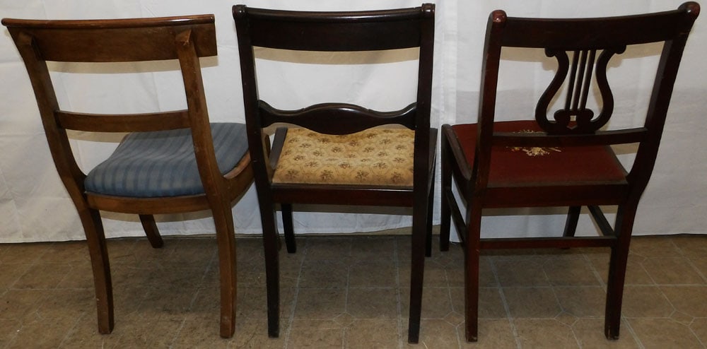 Three Mahogany Side Chairs - 3