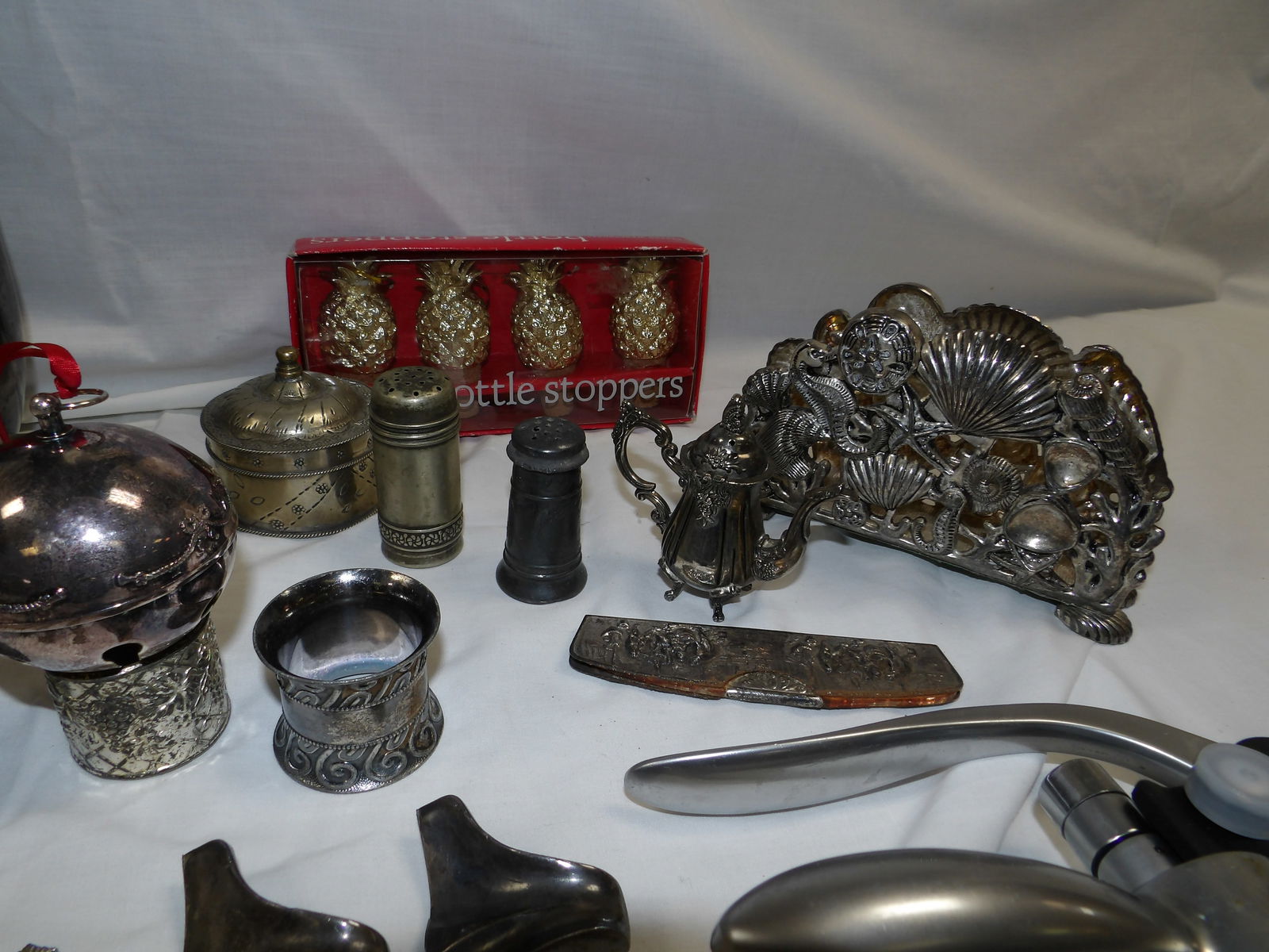 Lot Silver Plate Items - 3