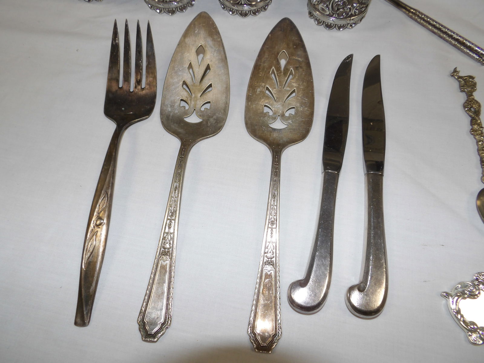 Lot Silver Plate Items - 5