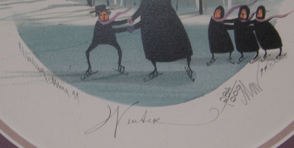 Framed Print Pencil Signed & Numbered - 3