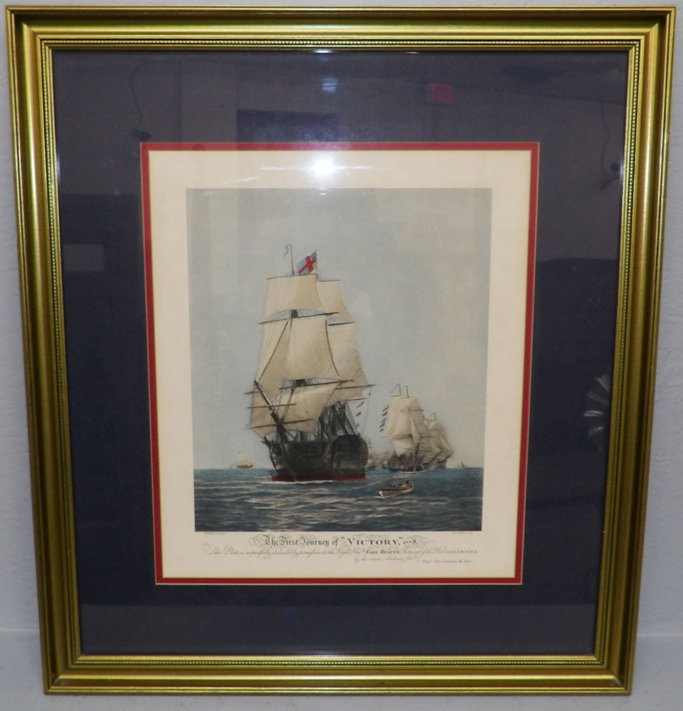 Framed Ship Print (1 of 5)