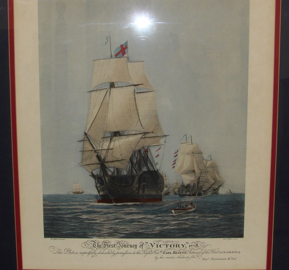 Framed Ship Print - 2