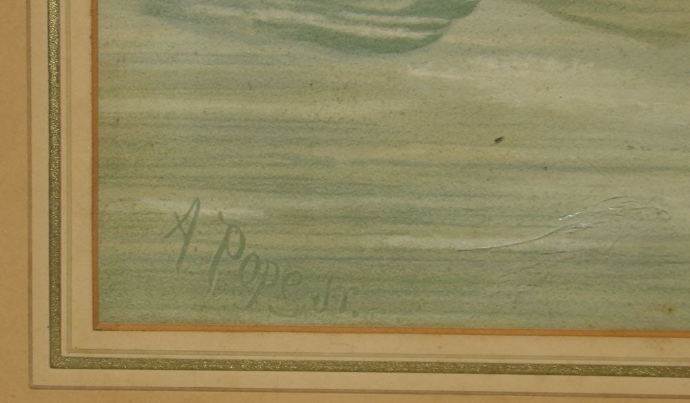 Framed Duck Print - 3